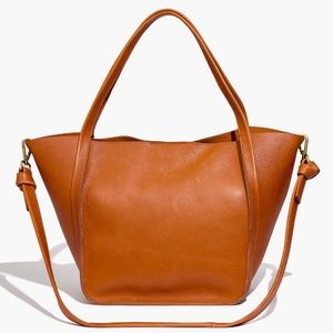 New MADEWELL Sydney Tote Bag Burnished Carmel